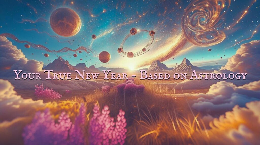 A magical world focused on your true New Year - Based on Astrology